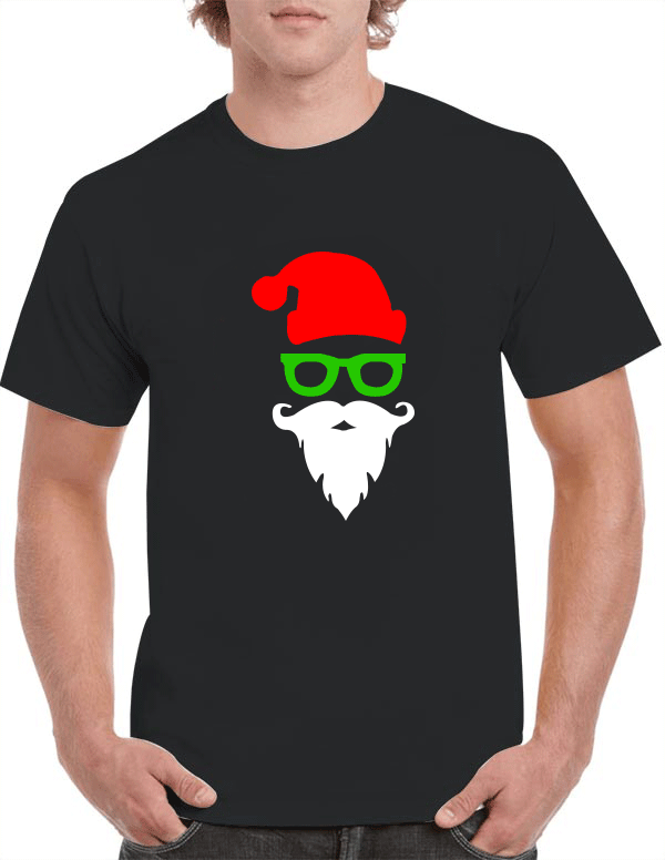 Happy-Santa-LED-T-shirt