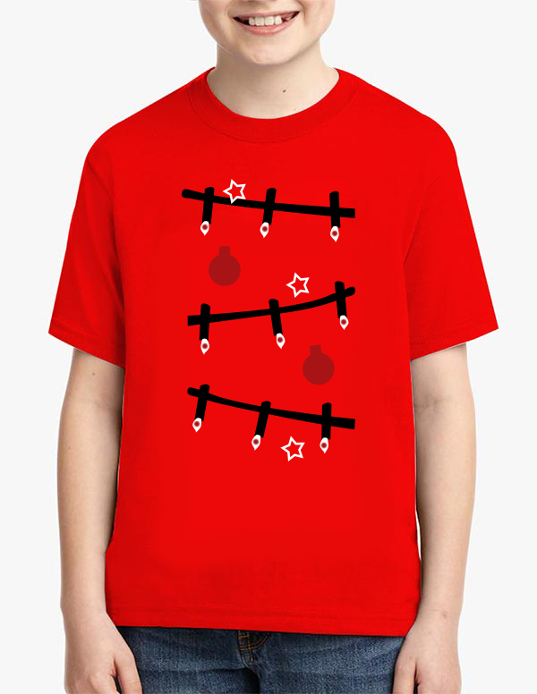 Christmas-Lights-LED-T-shirt