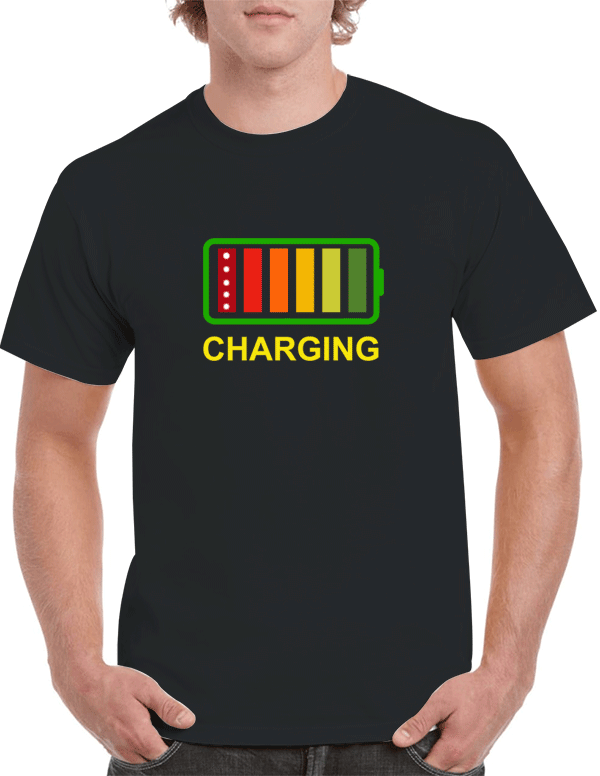 Charging-LED-T-Shirt